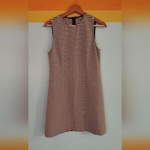 Everlane 90s Dream Shift Dress Black And White L